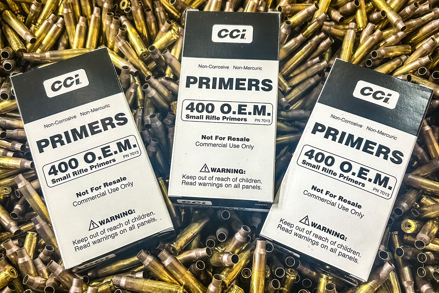 New LAKE CITY 5.56 Brass Only w/ CCI #400 Primers